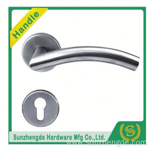 SZD STH-108 hollow stainless steel Europe popular lever mortise door handle on rose